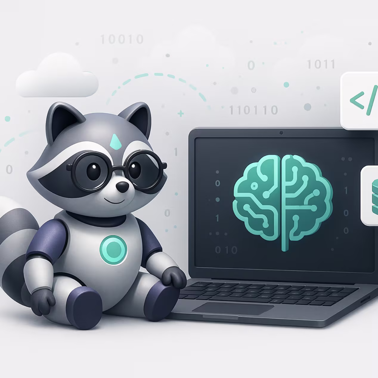 RACCOON AI Illustration